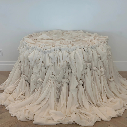Luxe Heirloom Tablecloth – Bespoke, Hand-Crafted Masterpiece